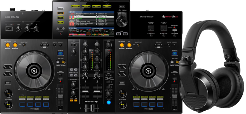 Pioneer DJ XDJ-RR + Pioneer DJ HDJ-X7 Zwart