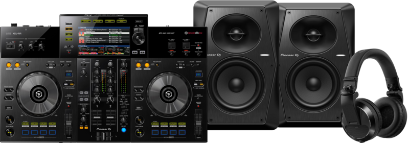 Pioneer DJ XDJ-RR + Pioneer DJ HDJ-X7 Zwart + Pioneer VM50 (per paar)